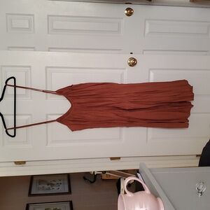 SHEIN plus size casual wide leg jumpsuit w/adjustable straps